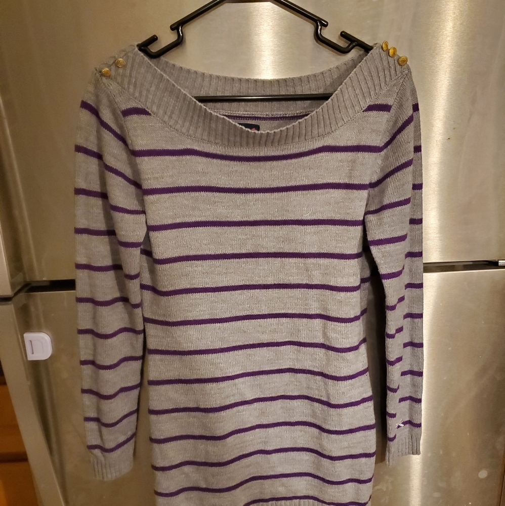 Long sleeve sweater dress